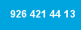 926 421 44 13